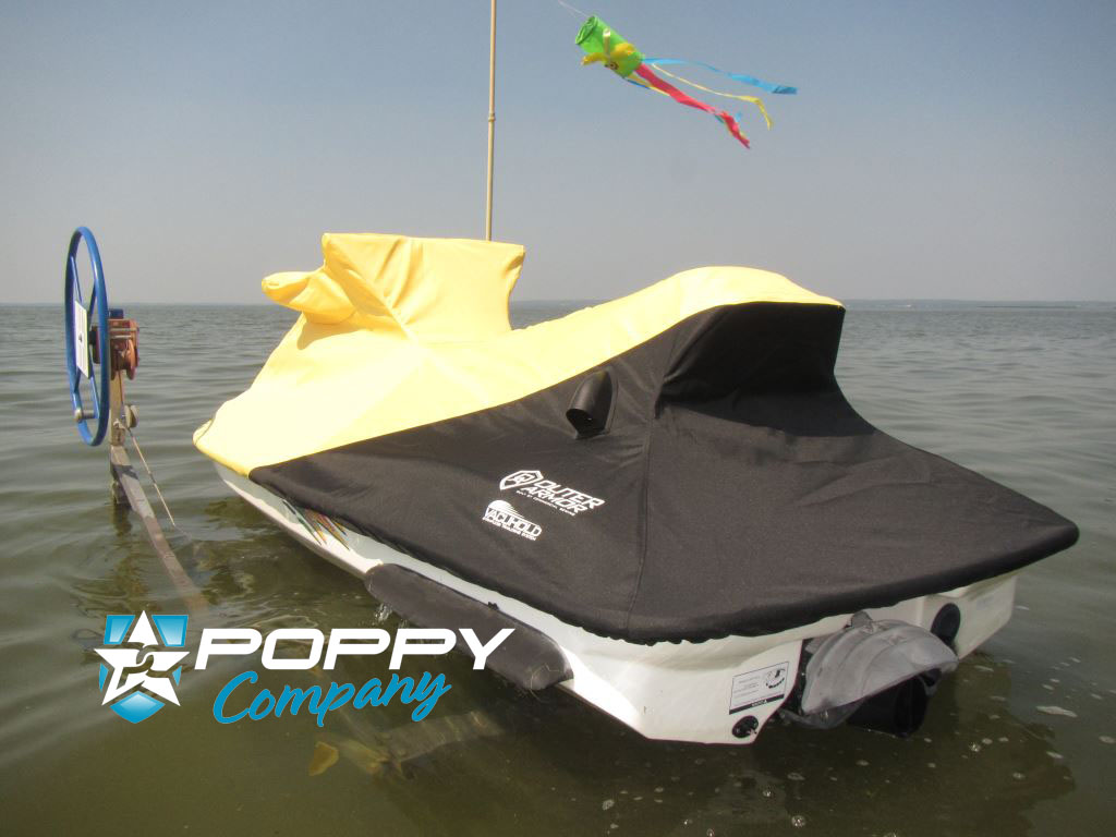 Leader Accessories 600D Polyester Ready Fit PWC Cover Fits SeaDoo 1996-2002 GTX 1997-2000 GTI 