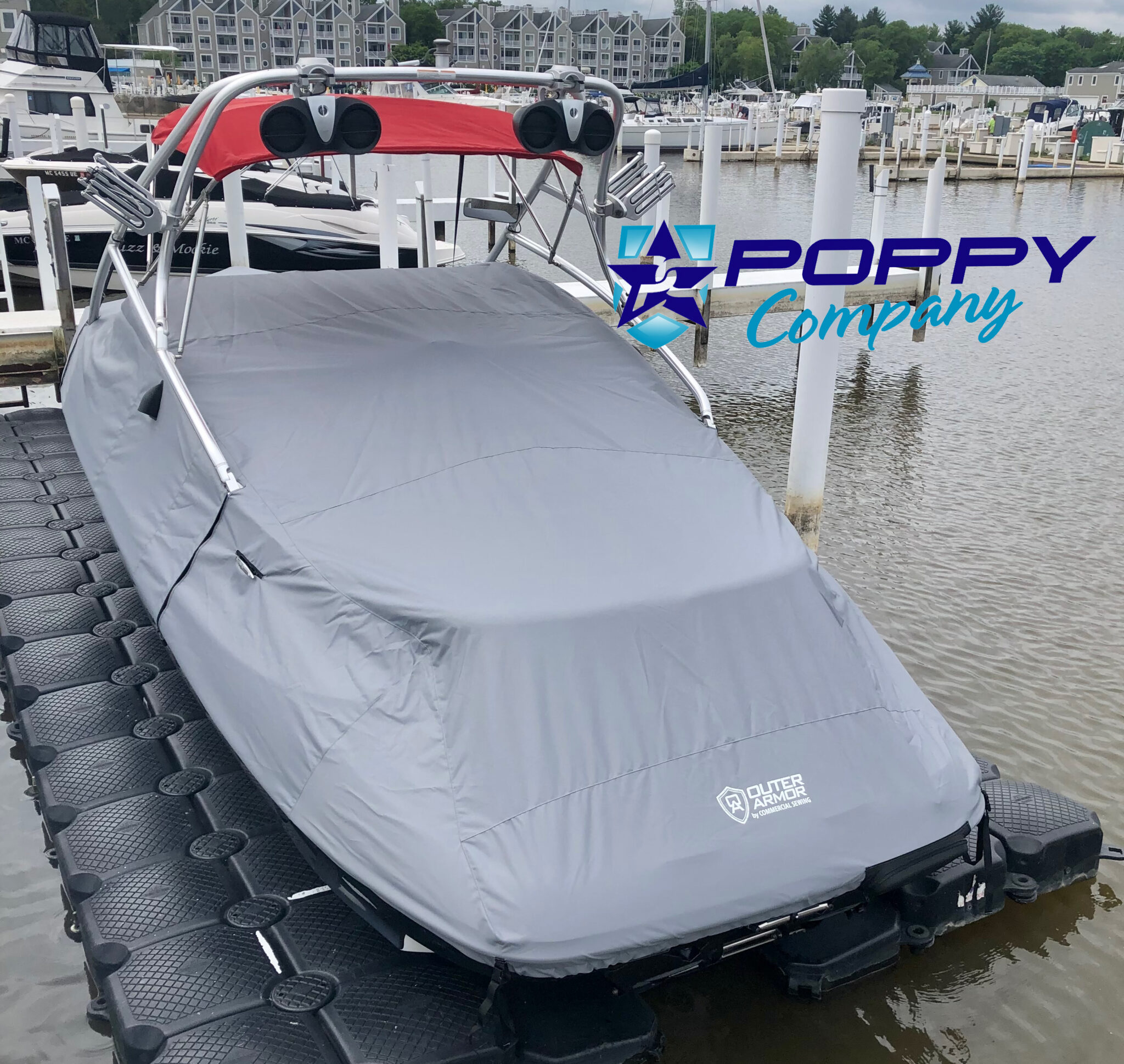 20072010 Challenger 230 Seadoo Cover Poppy Company Boat Covers
