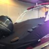 2017-2019 CHAPARRAL 21 H20 with Arch & Outboard Outer Armor Mooring Cover Black