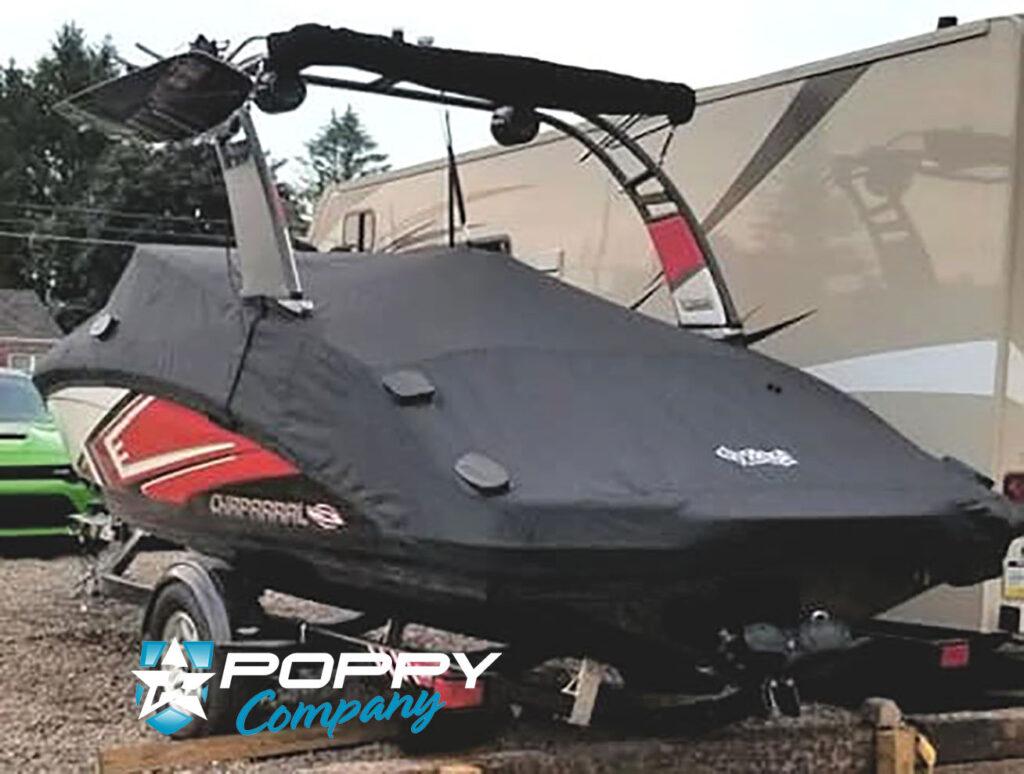 20152019 Chaparral Vortex VR / VRX 203 with ARCH Mooring Cover Poppy