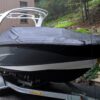 2009-2019 Chaparral 264 Sunesta 264 high windshield, with Arch Mooring Cover, Outer Armor, Black