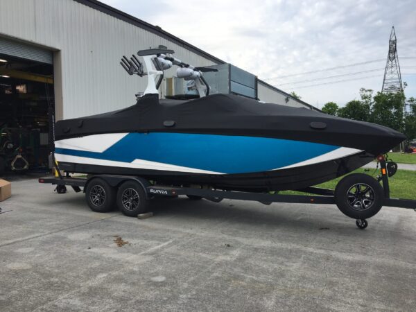 OEM Supra Boat Cover Black Outer Armor