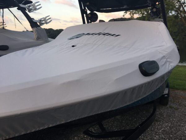 OEM Malibu Boat Cover Outer Armor Poppy