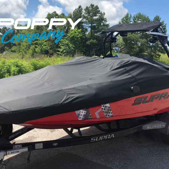 Poppy 2013-2015 SUPRA LAUNCH SA 350-550 W/PROEDGE TOWER MOORING COVER, BLACK